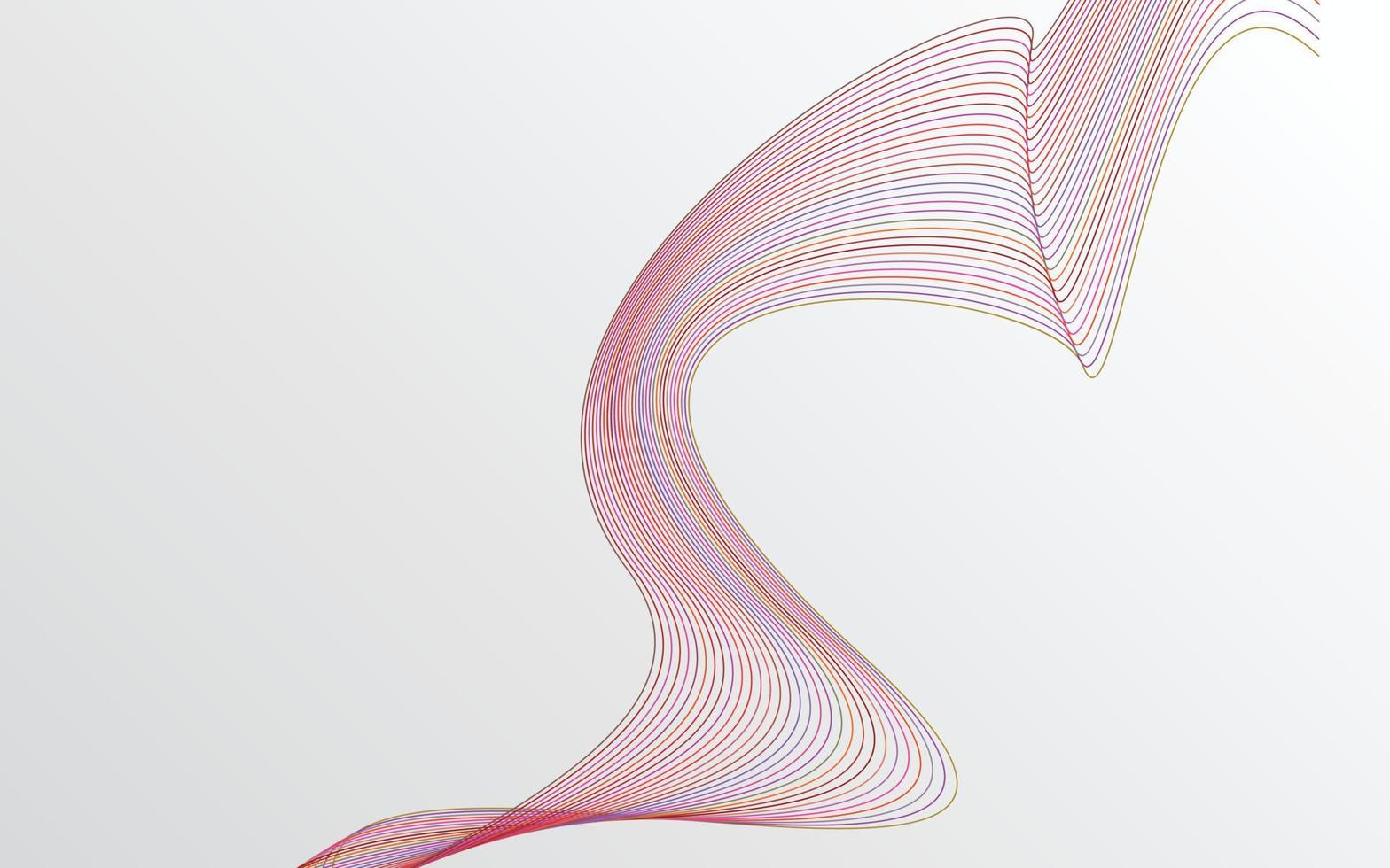 Abstract warped Diagonal Striped Background. Vector curved twisted slanting. waved lines pattern. Brand new style for your business design