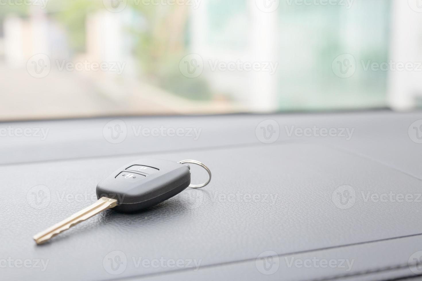 Lost car keys, forgotten in the car photo