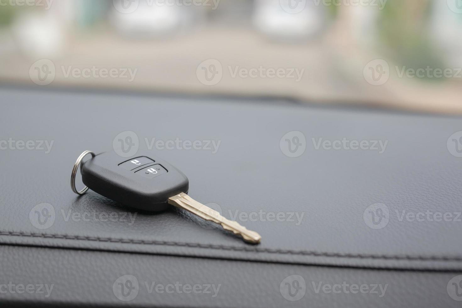 Lost car keys, forgotten in the car photo