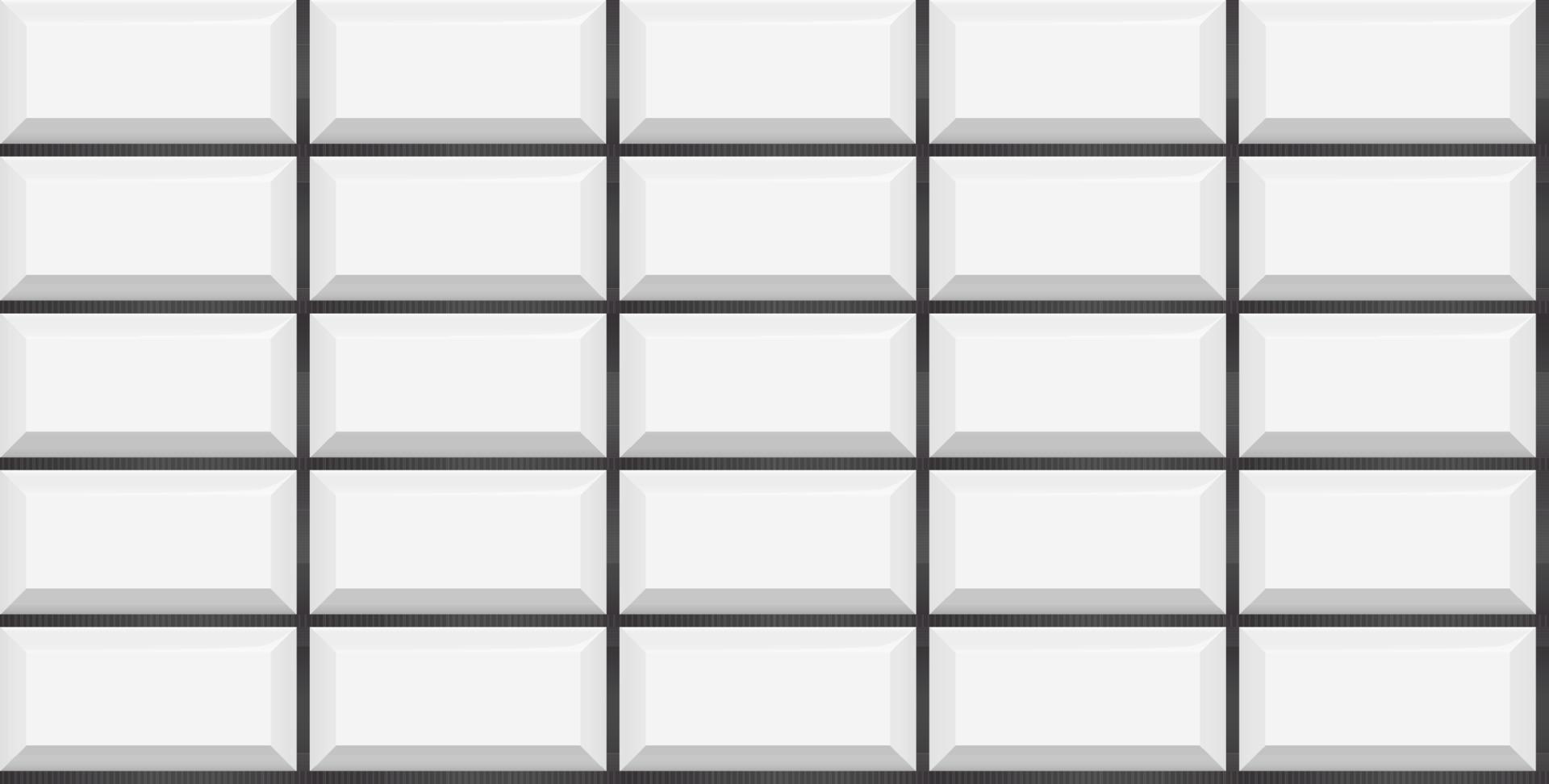 Subway tile seamless pattern.Wall with brick texture. Vector geometric background design