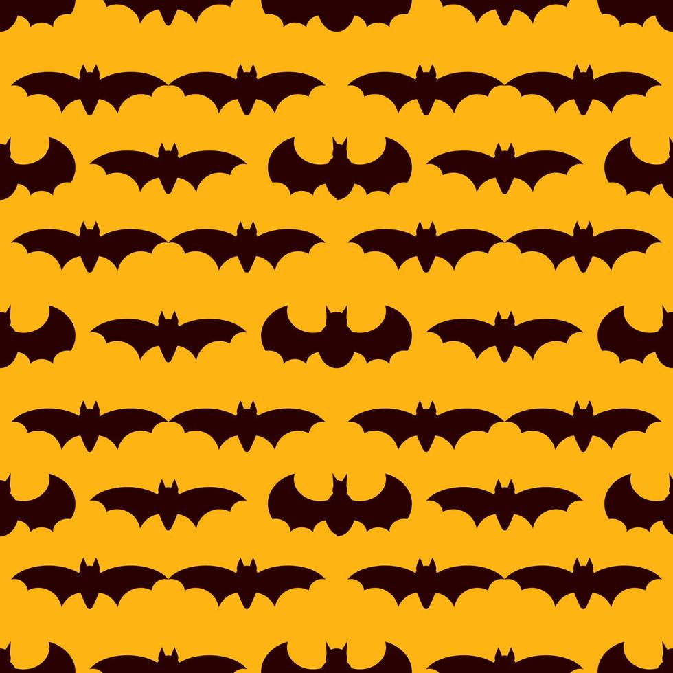 Halloween vector seamless pattern