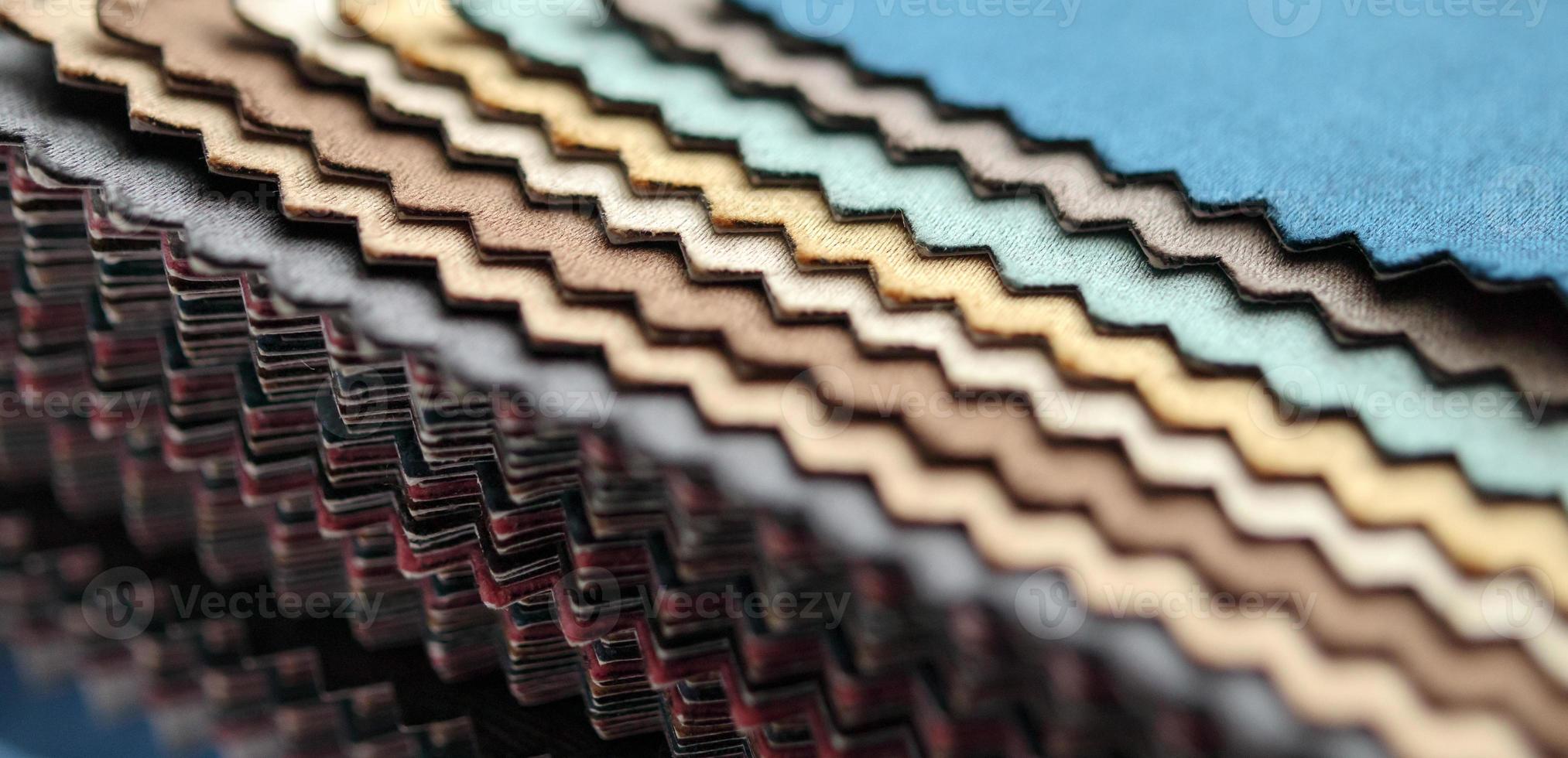 fabric color samples swatch book photo