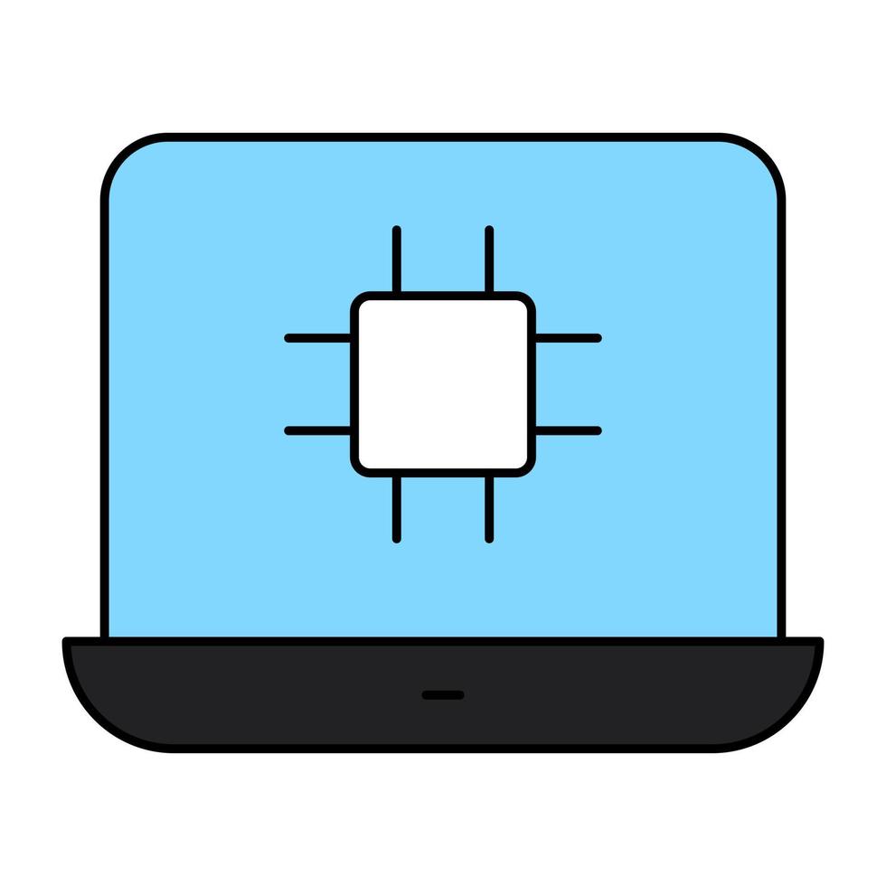 A perfect design vector of online microchip