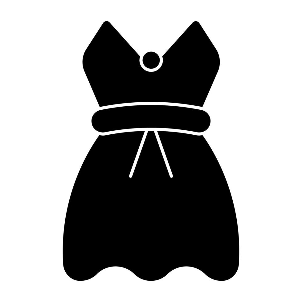 A perfect design icon of party dress vector