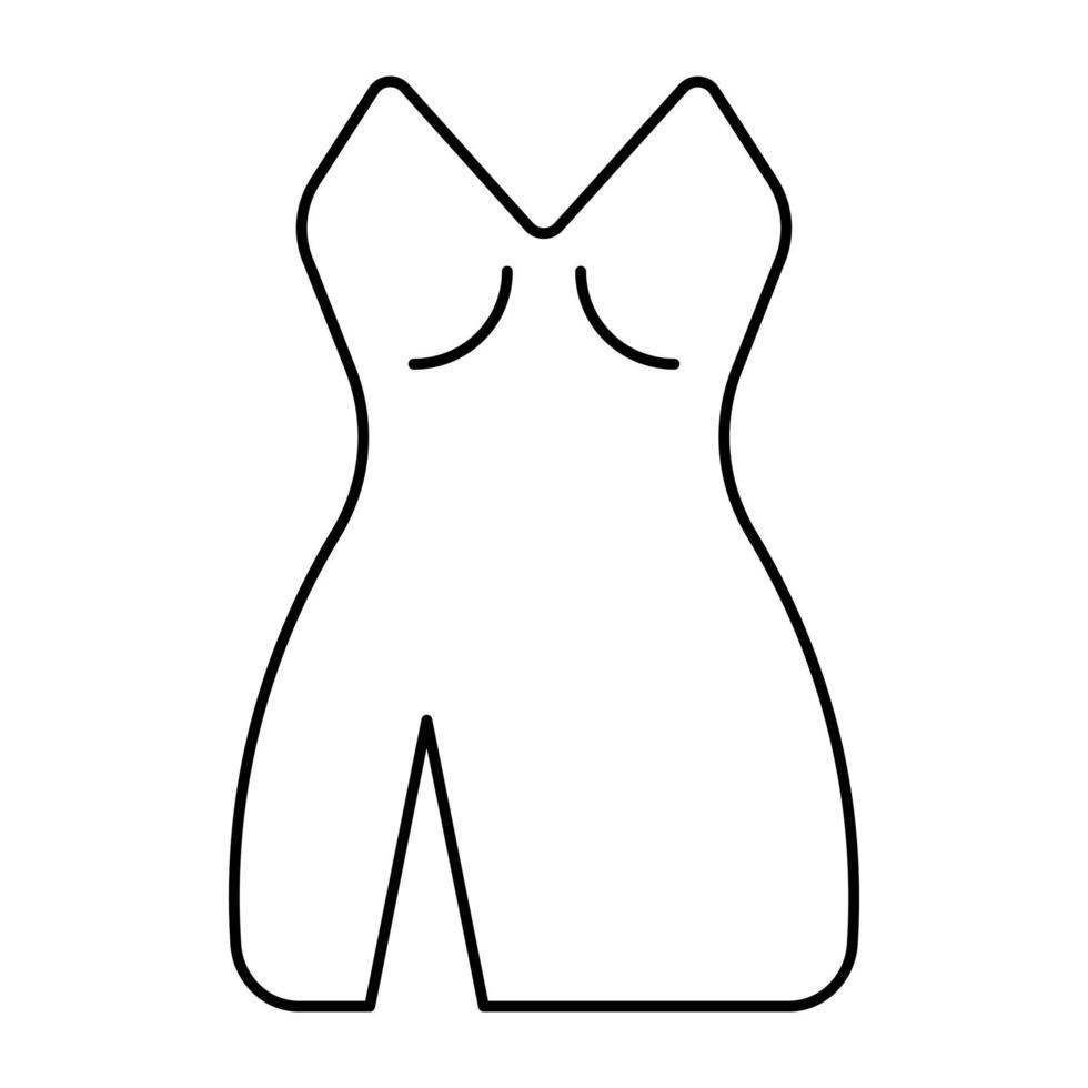 A perfect design icon of party dress vector