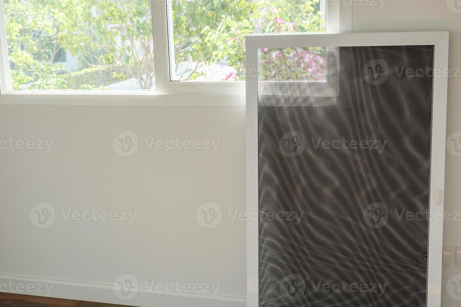 Mosquito net window screens protection against insect photo