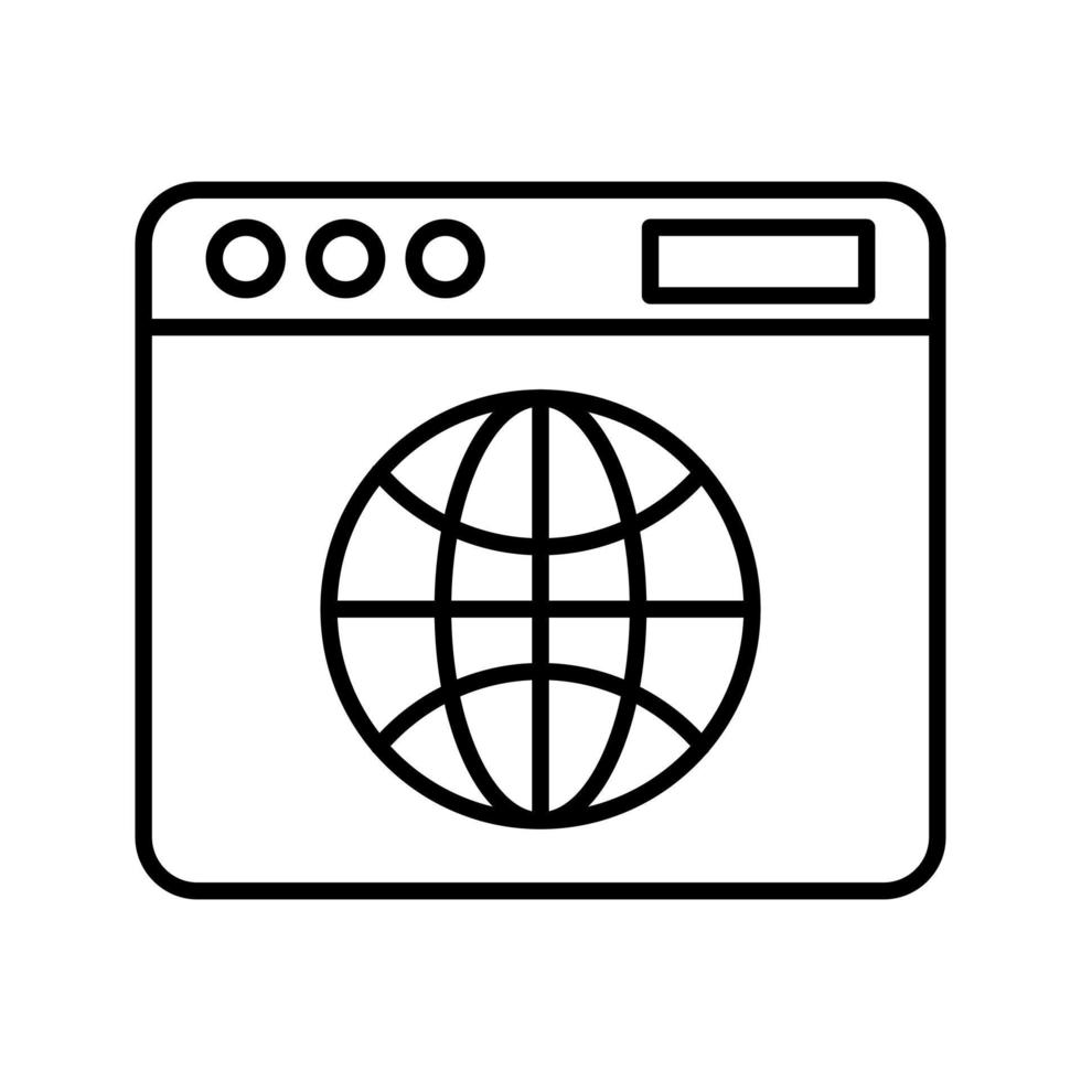 Browsing Vector Icon