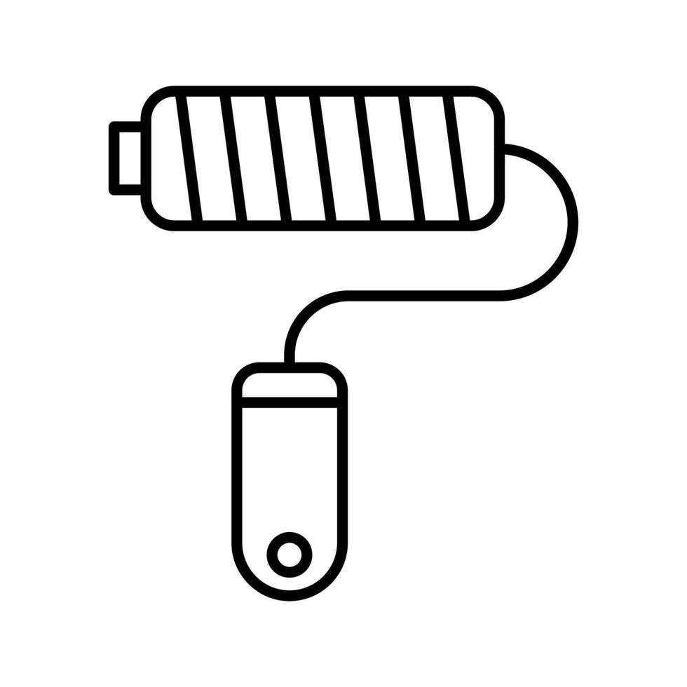 Painting Roller Vector Icon