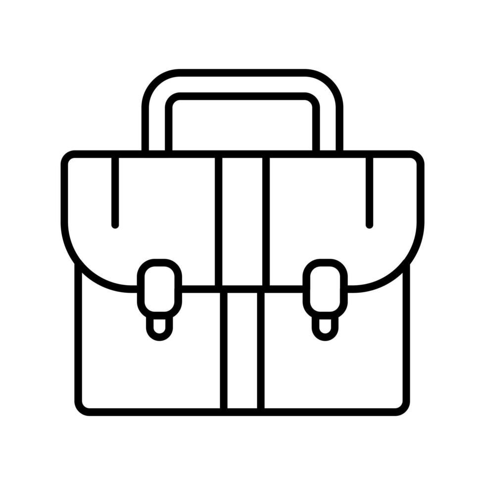 icono de vector de maletín