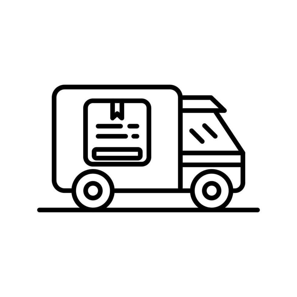 Delivery Truck Vector Icon