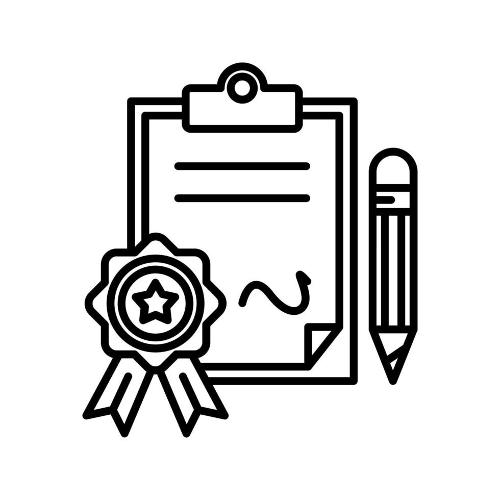 Contract Vector Icon