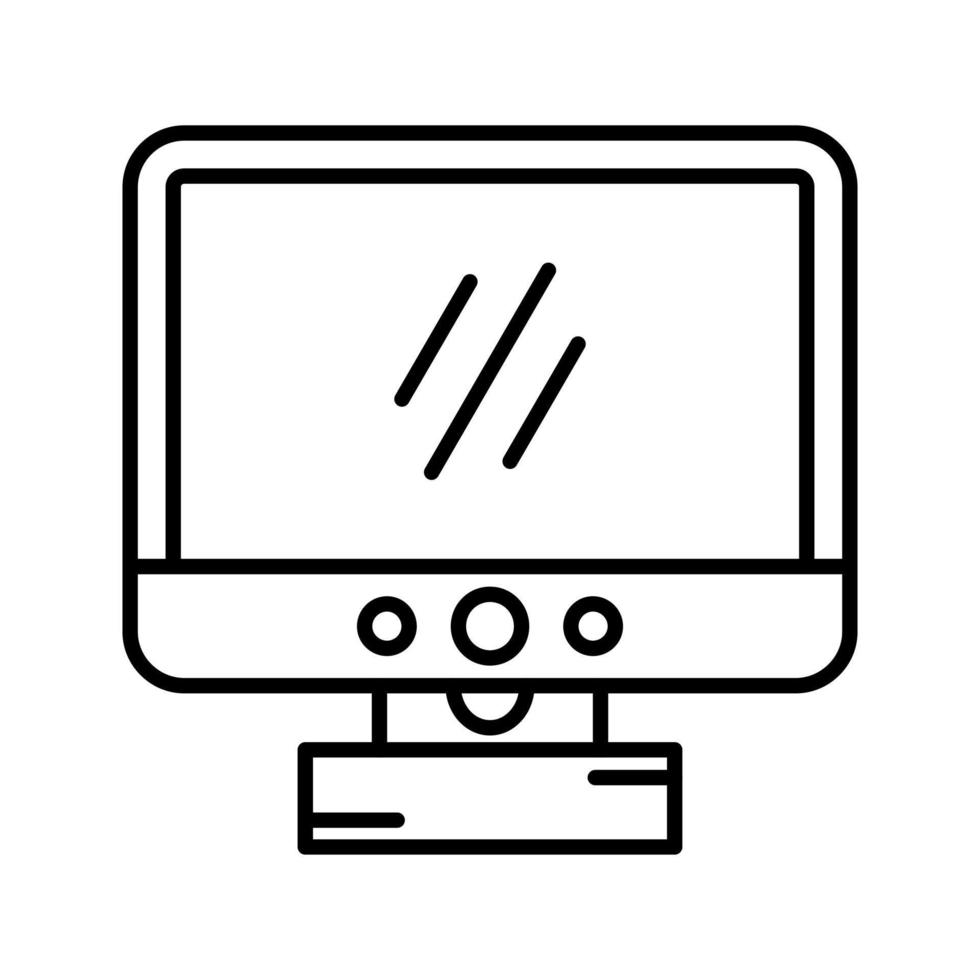 Lcd Vector Icon