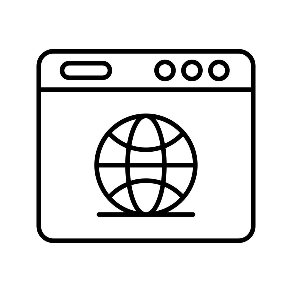 Worldwide Vector Icon