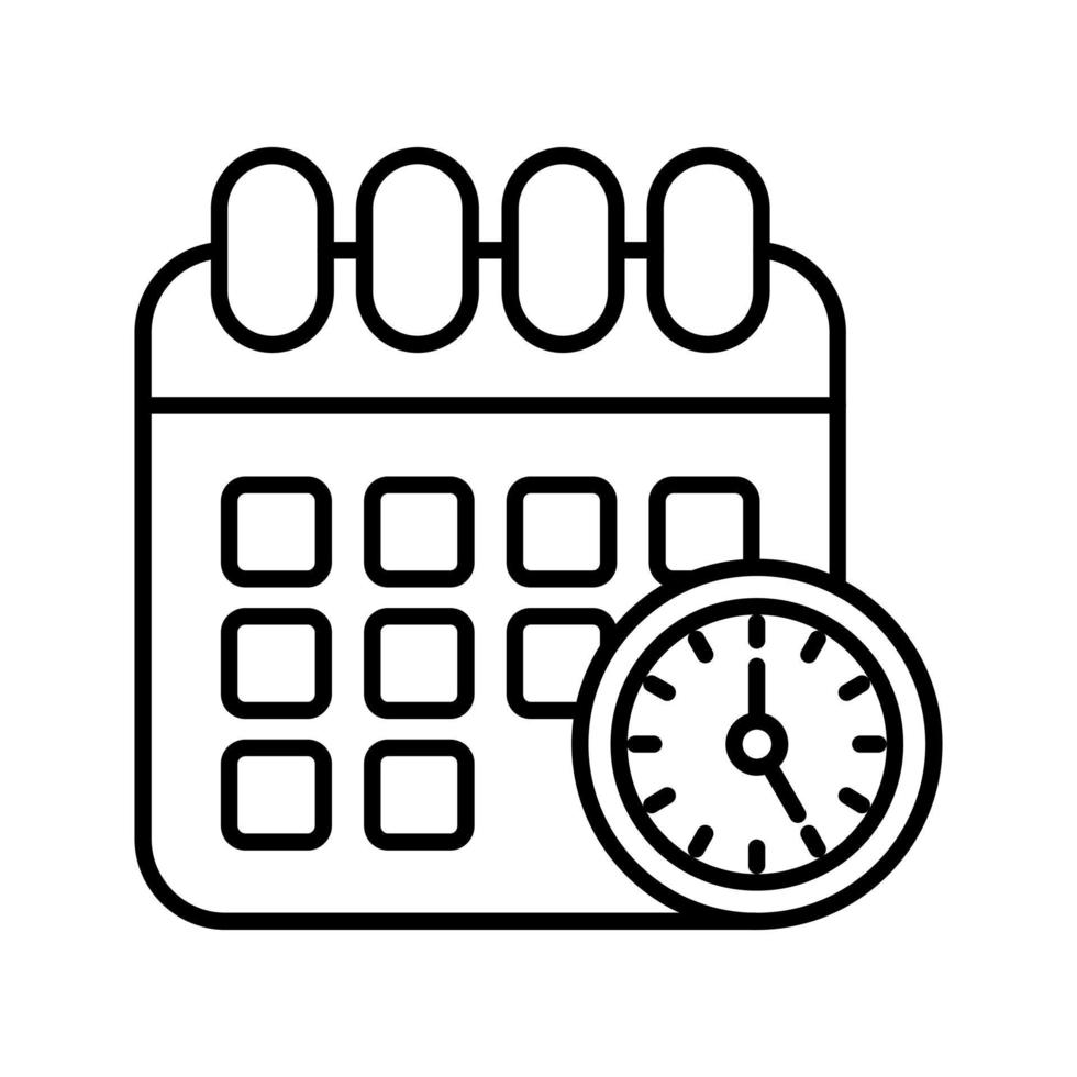 Schedule Vector Icon