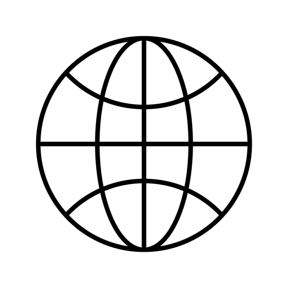 Globe Vector Icon