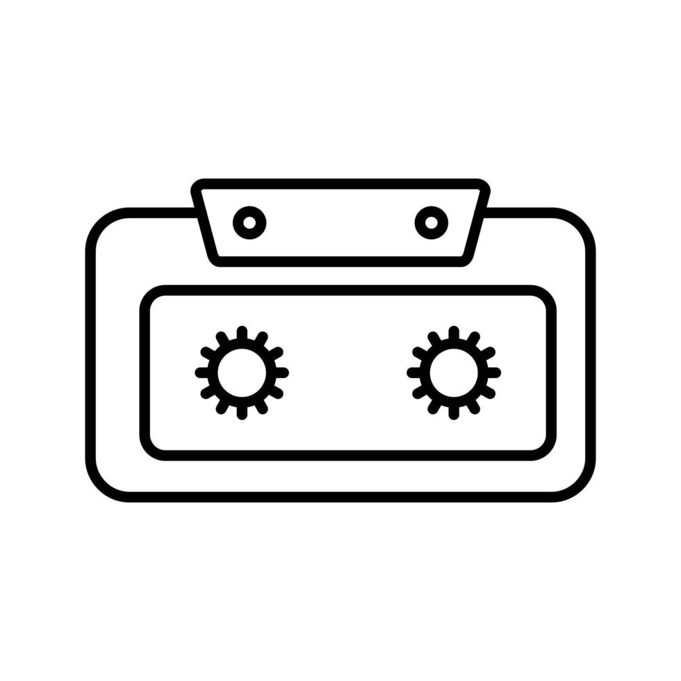 Cassette Vector Icon