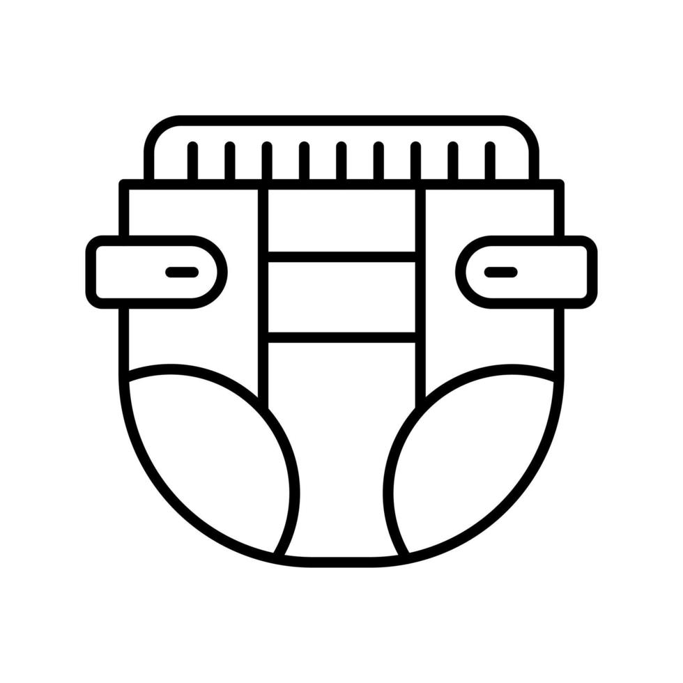 Diaper Vector Icon 13004907 Vector Art at Vecteezy