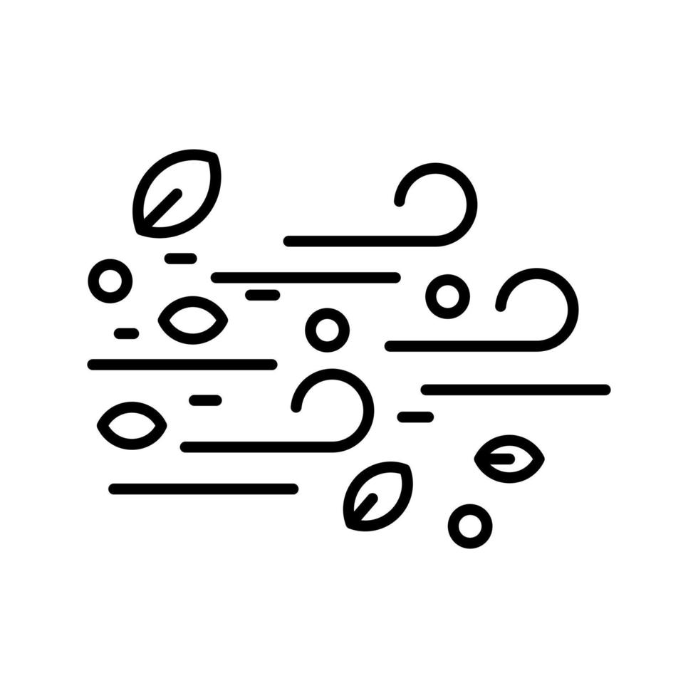 Wind Vector Icon 13004936 Vector Art at Vecteezy