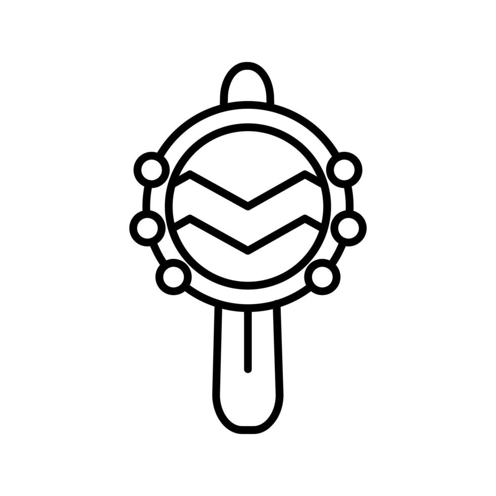 Rattle Vector Icon