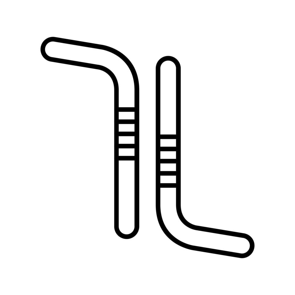 Drinking Straw Vector Icon