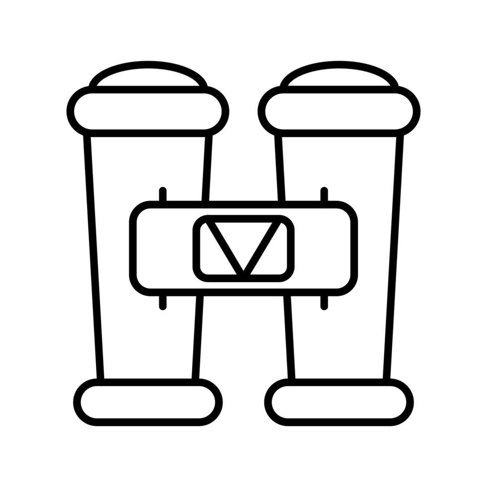 Binoculer Vector Icon