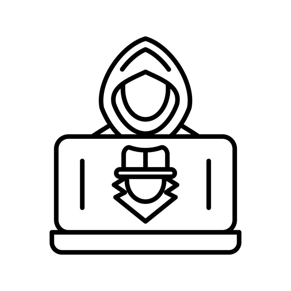 Hacker Vector Icon