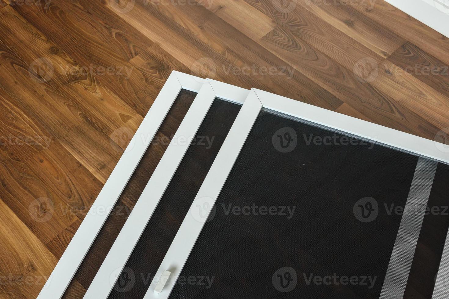 Mosquito net window screens protection against insect photo