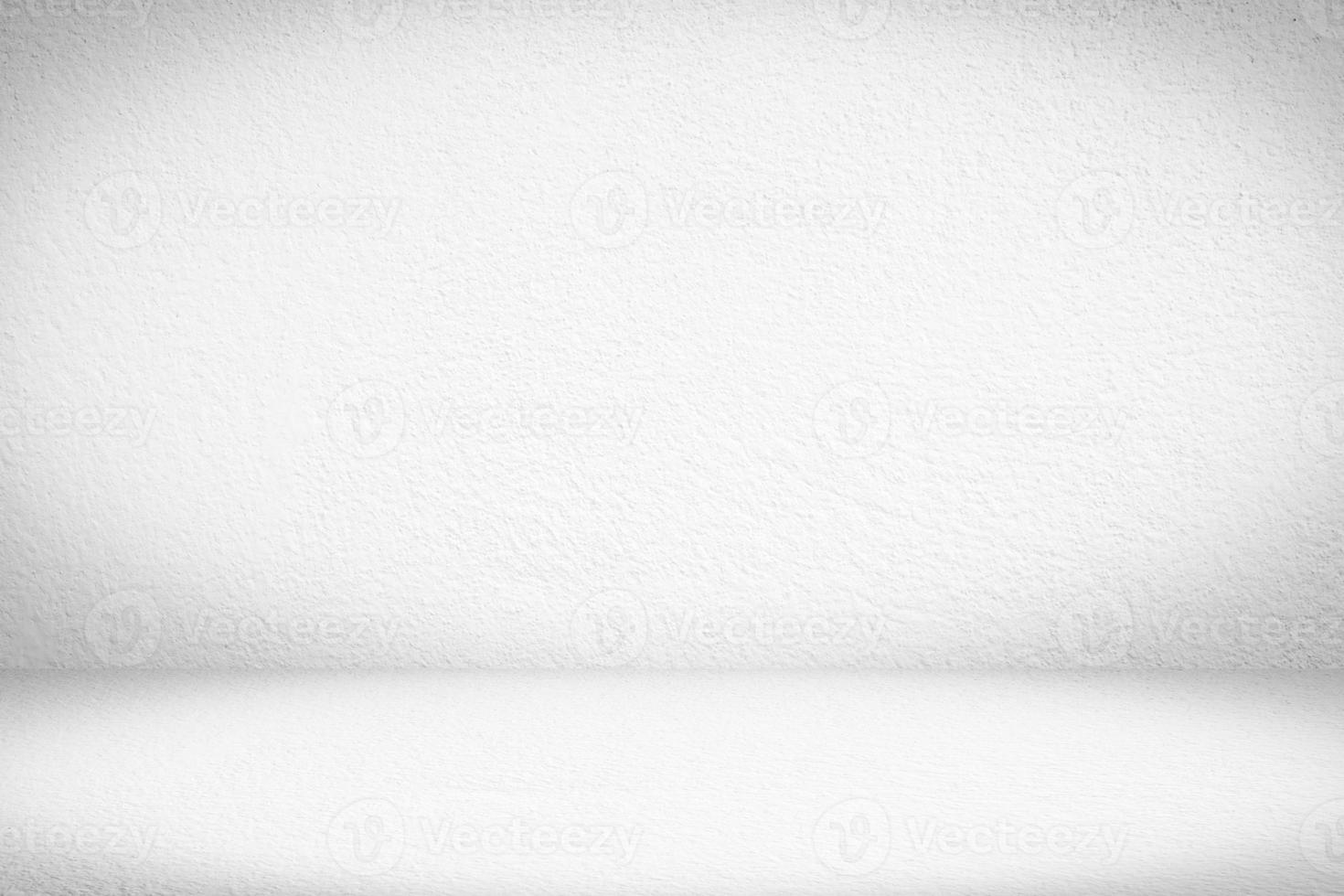 Empty gray concrete floor studio room background photo