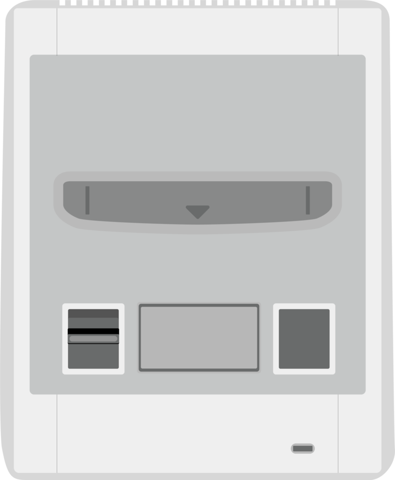 retro console game element play flat element 90s controller gaming. png