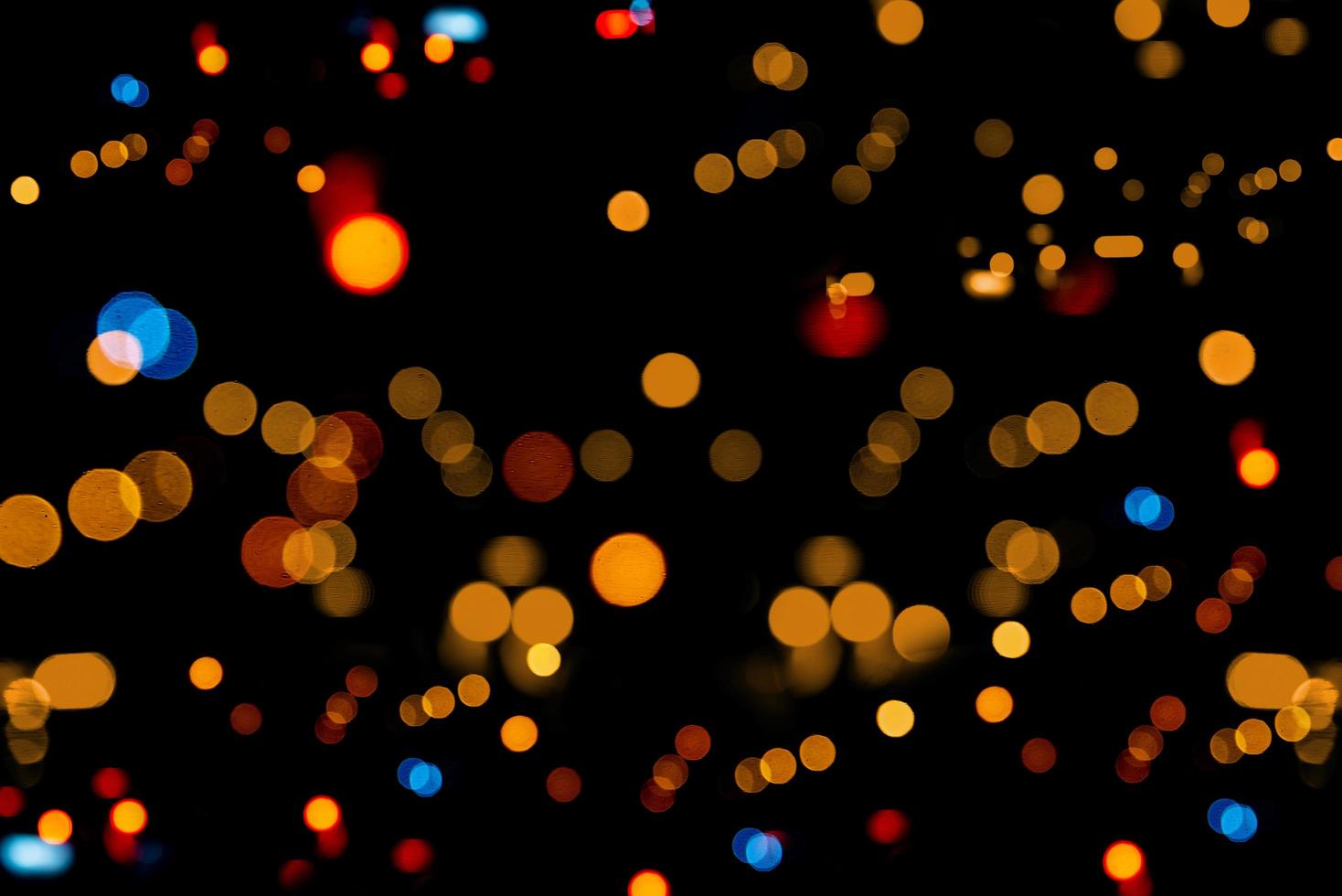 Defocus blur light night bokeh abstract on background. photo