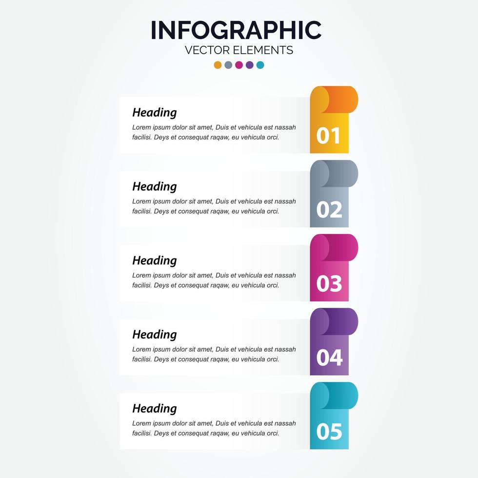 Vector Vertical Infographic thin line design with icons and 5 options or steps. Vertical Infographic for business concept. Can be used for presentations banner. workflow layout