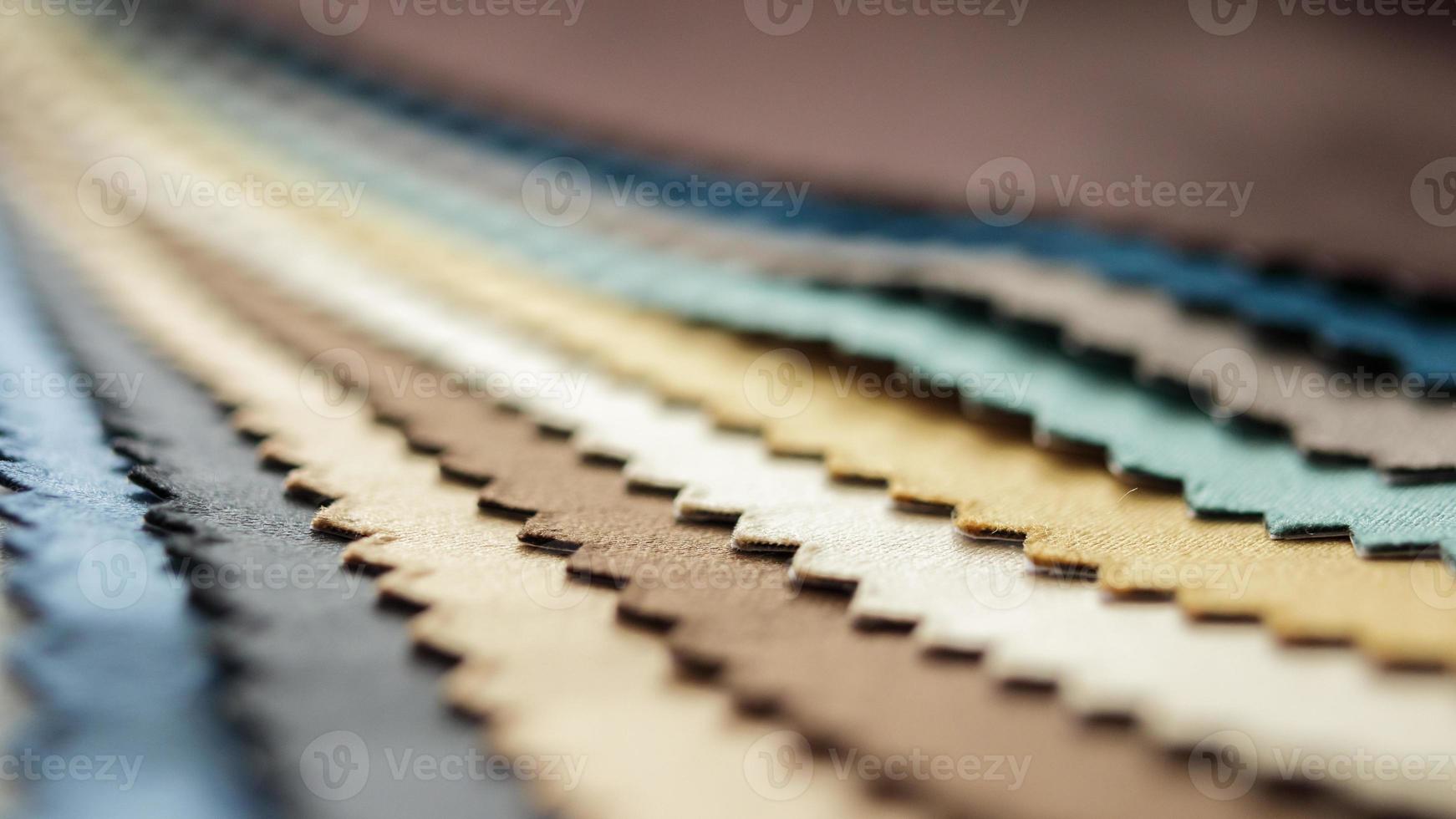 fabric color samples swatch book photo