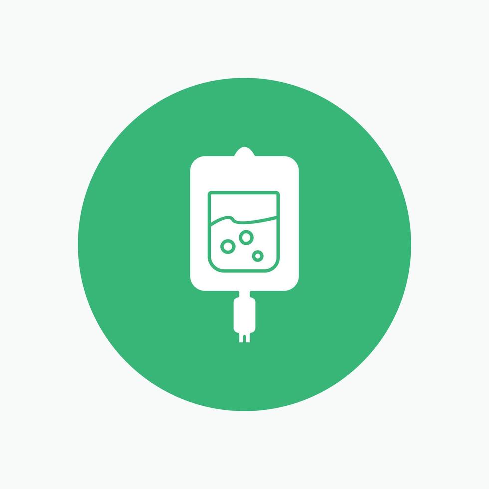 blood. test. sugar test. samples White Glyph Icon in Circle. Vector Button illustration