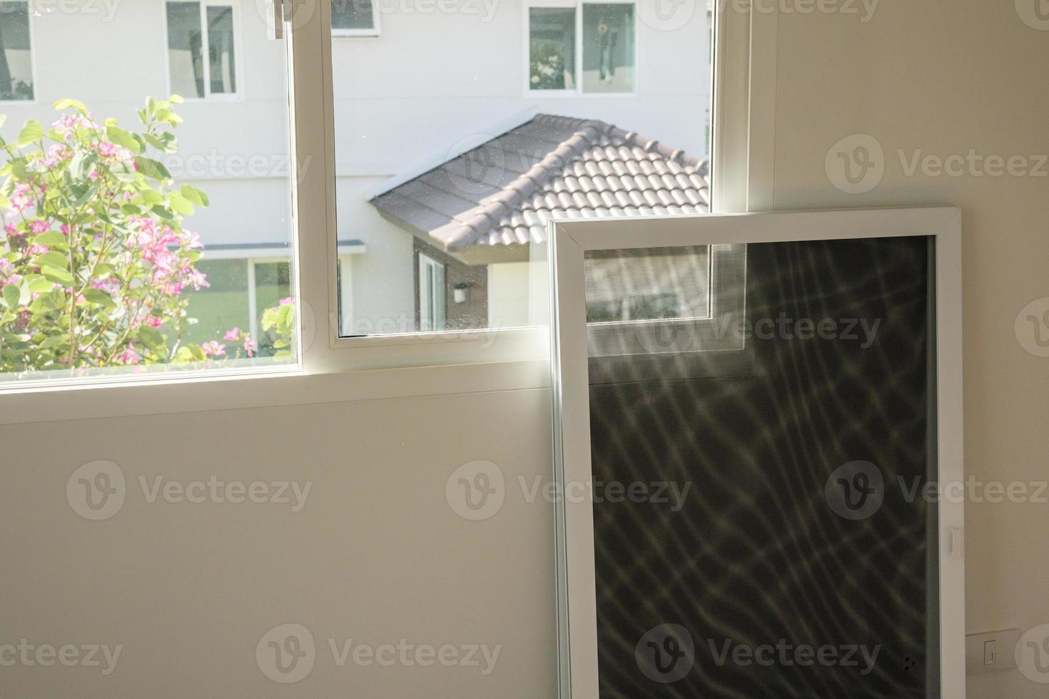 mosquitero pantallas de ventana protección contra insectos foto