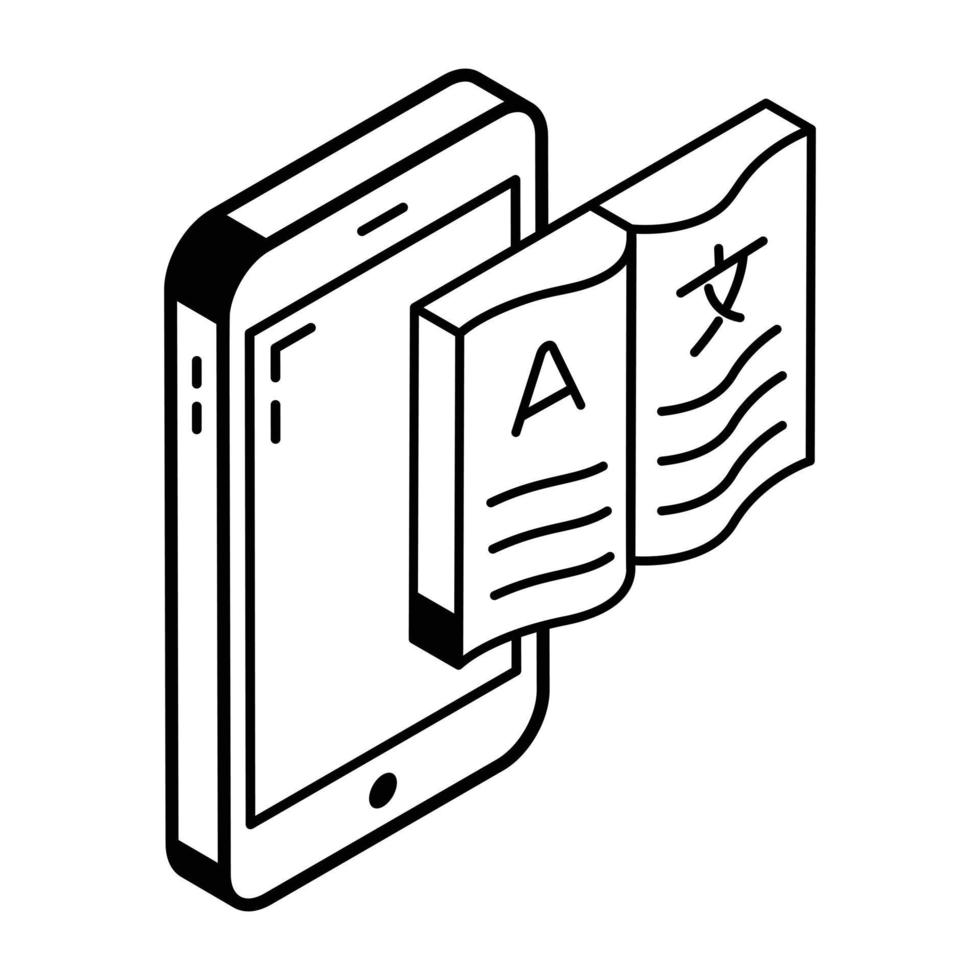Modern isometric design of translation vector