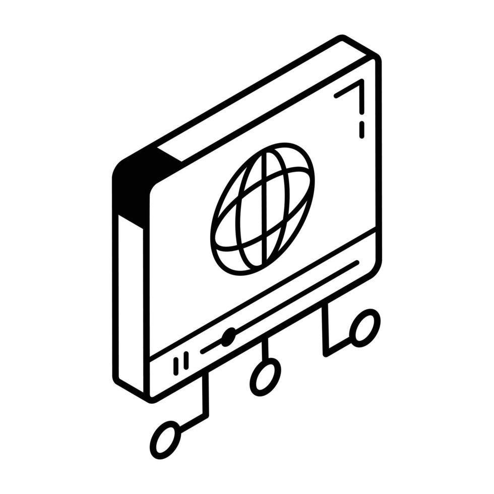 Modern isometric design of translation vector