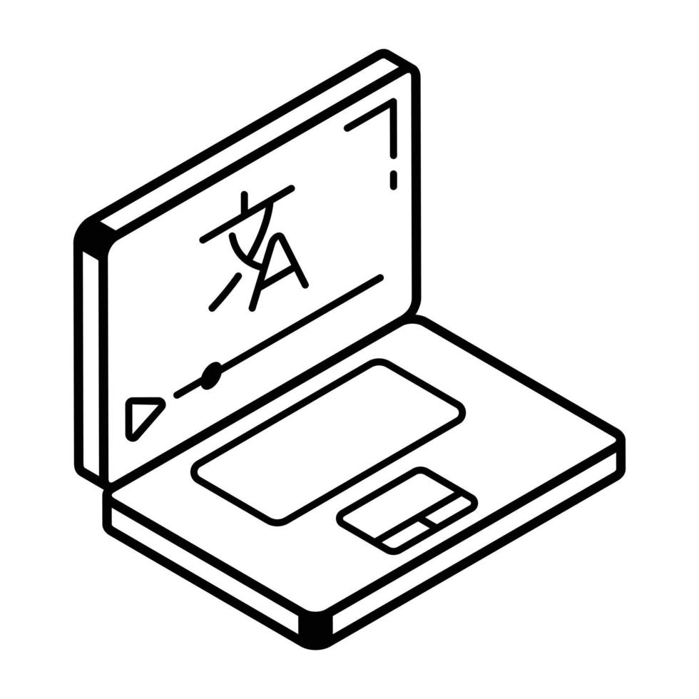 Modern isometric design of translation vector