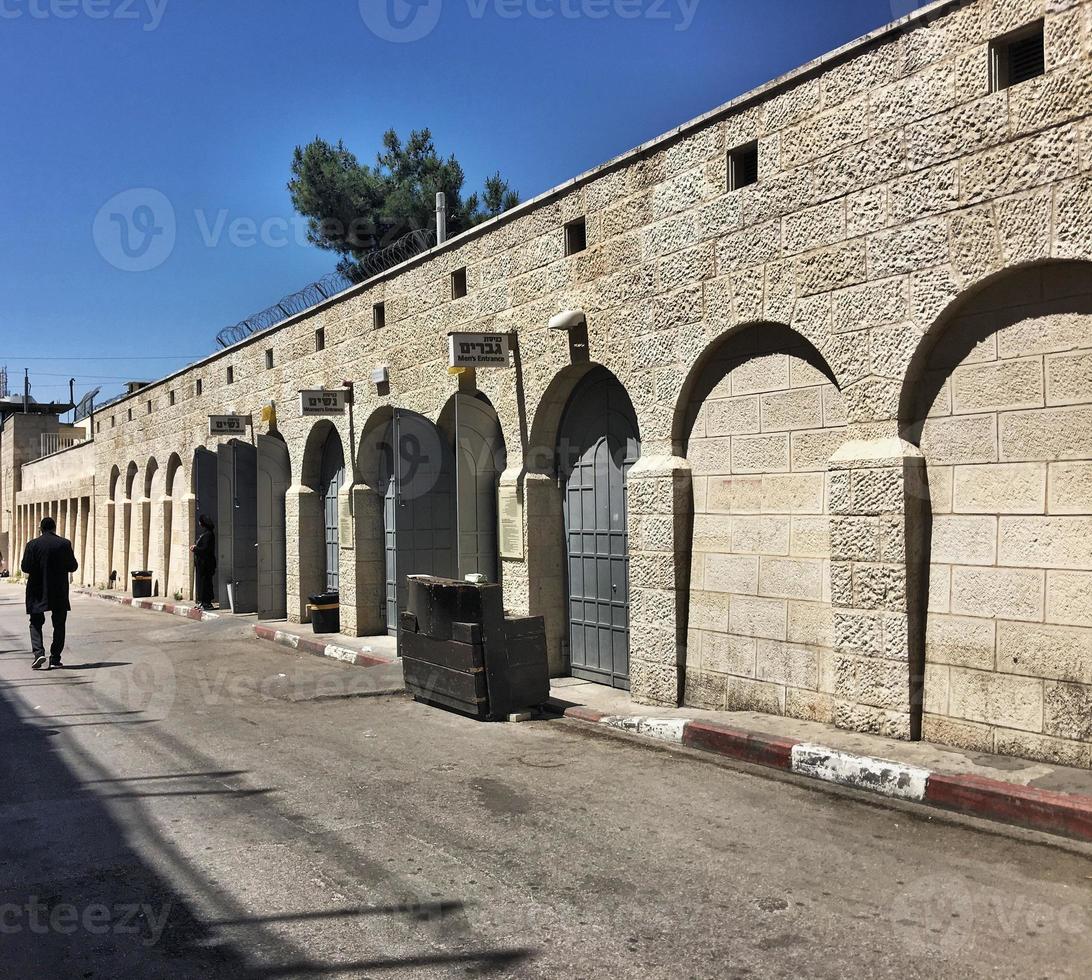 A view of Rachels Tomb in Israel photo