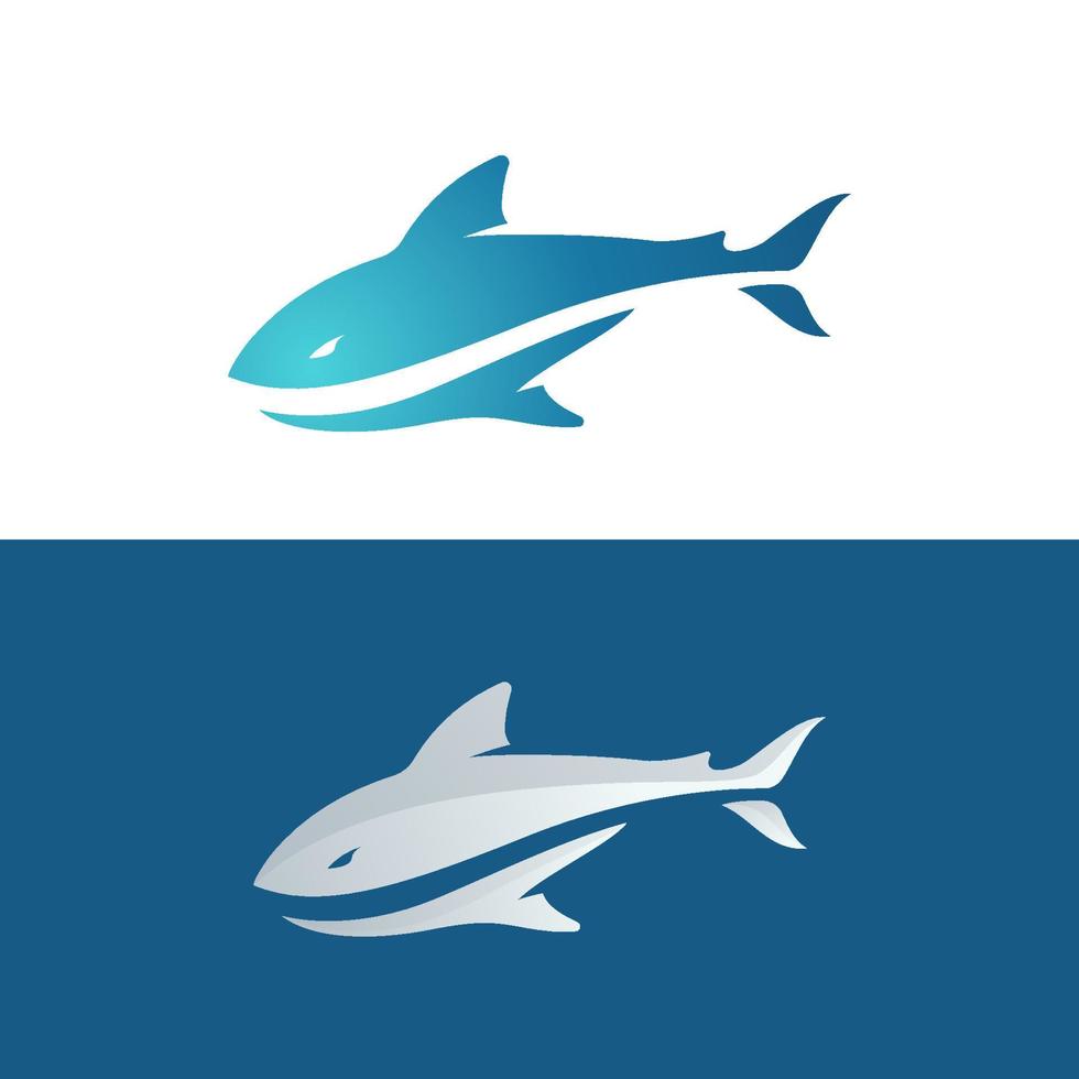 Shark illustration icon designTemplate vector