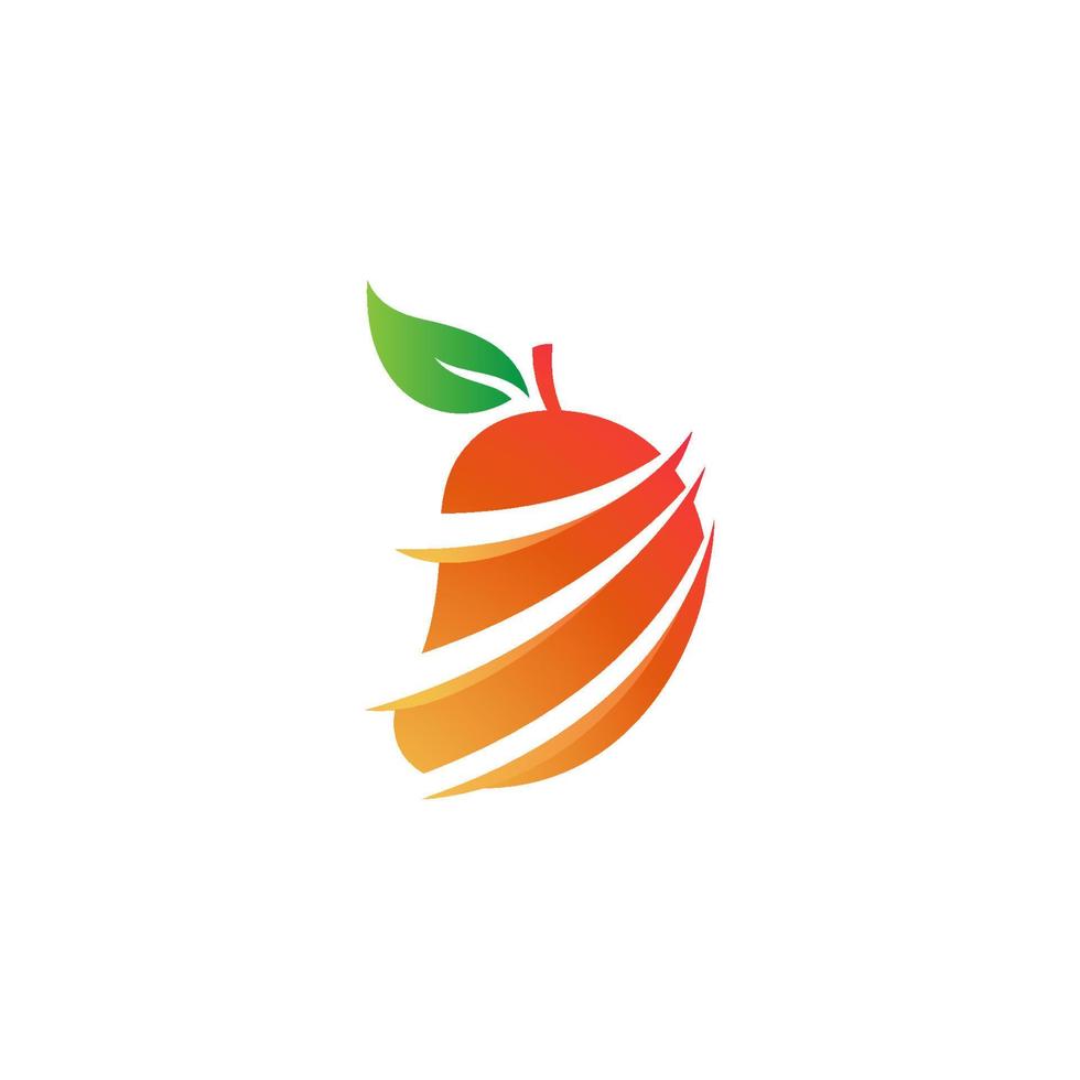 Diseño de ilustración de vector de icono de mango