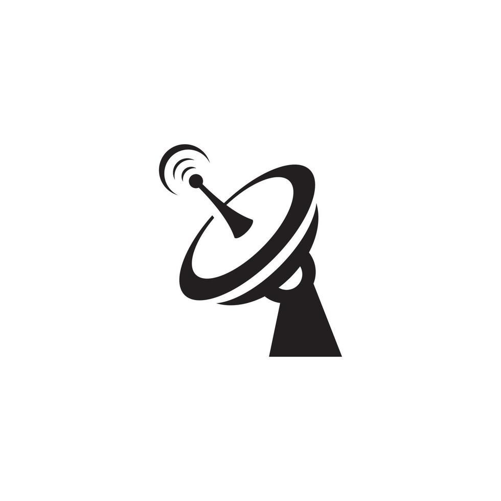 Satelite Vector icon design illustration