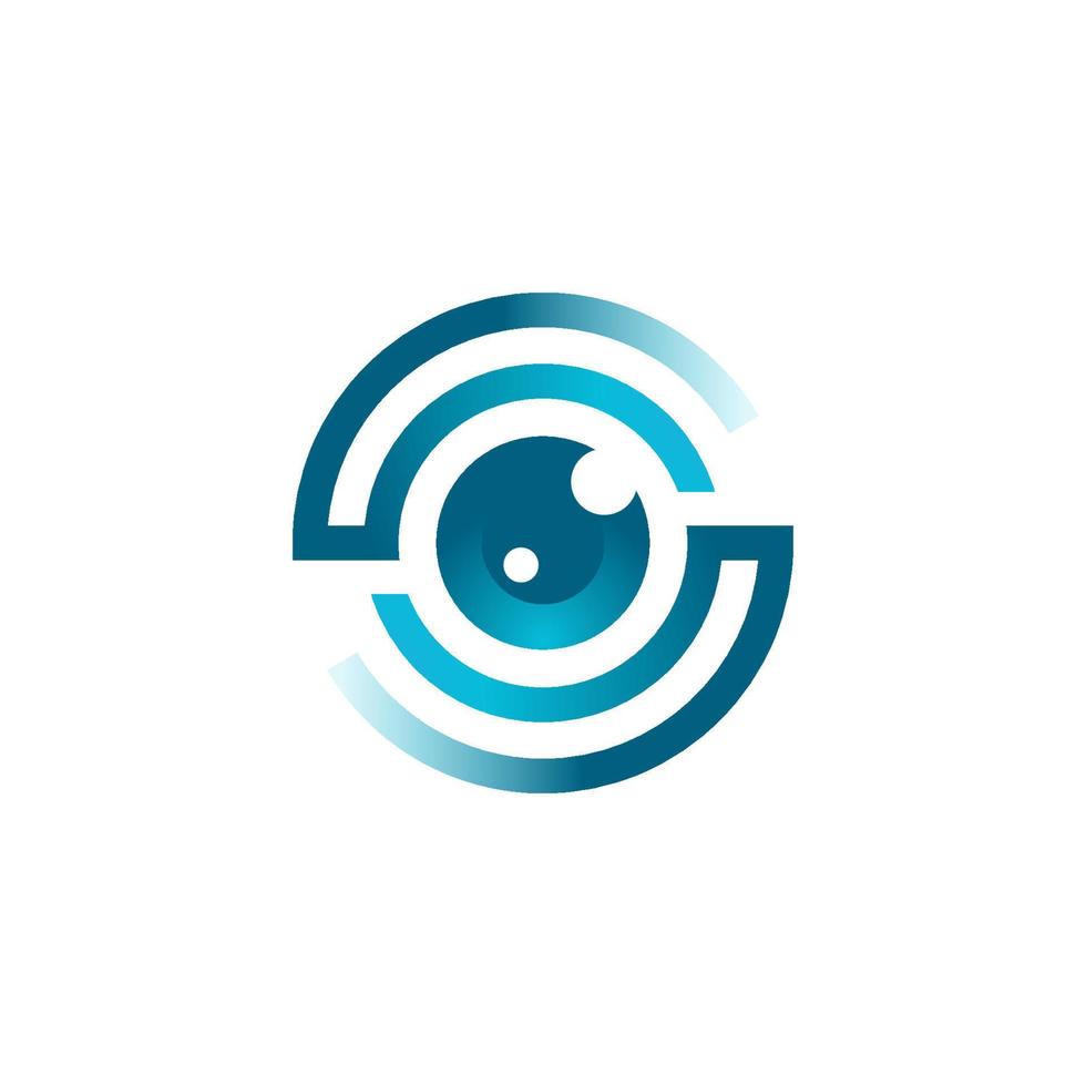 Branding Identity Corporate Eye Care vector