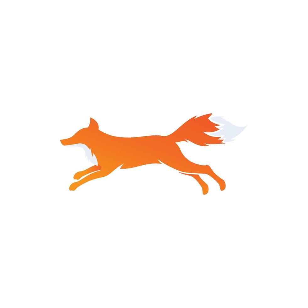 Fox vector illustration icon