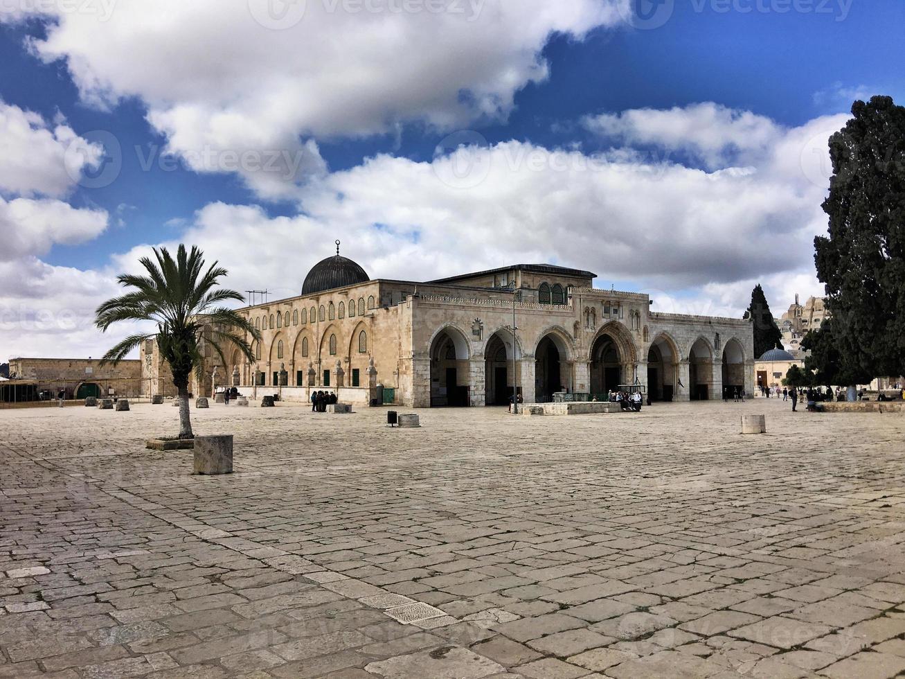 A view of the Dome of the Rock in Jerusalem photo