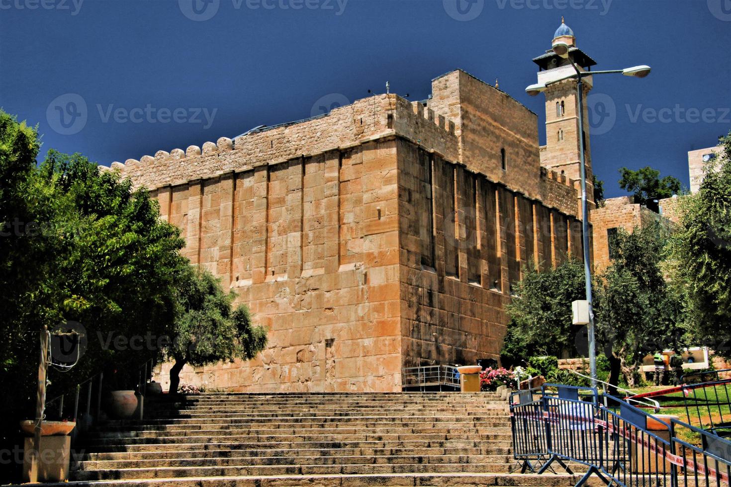 A view of the Tombs of the Patriarchs in Hebroan photo