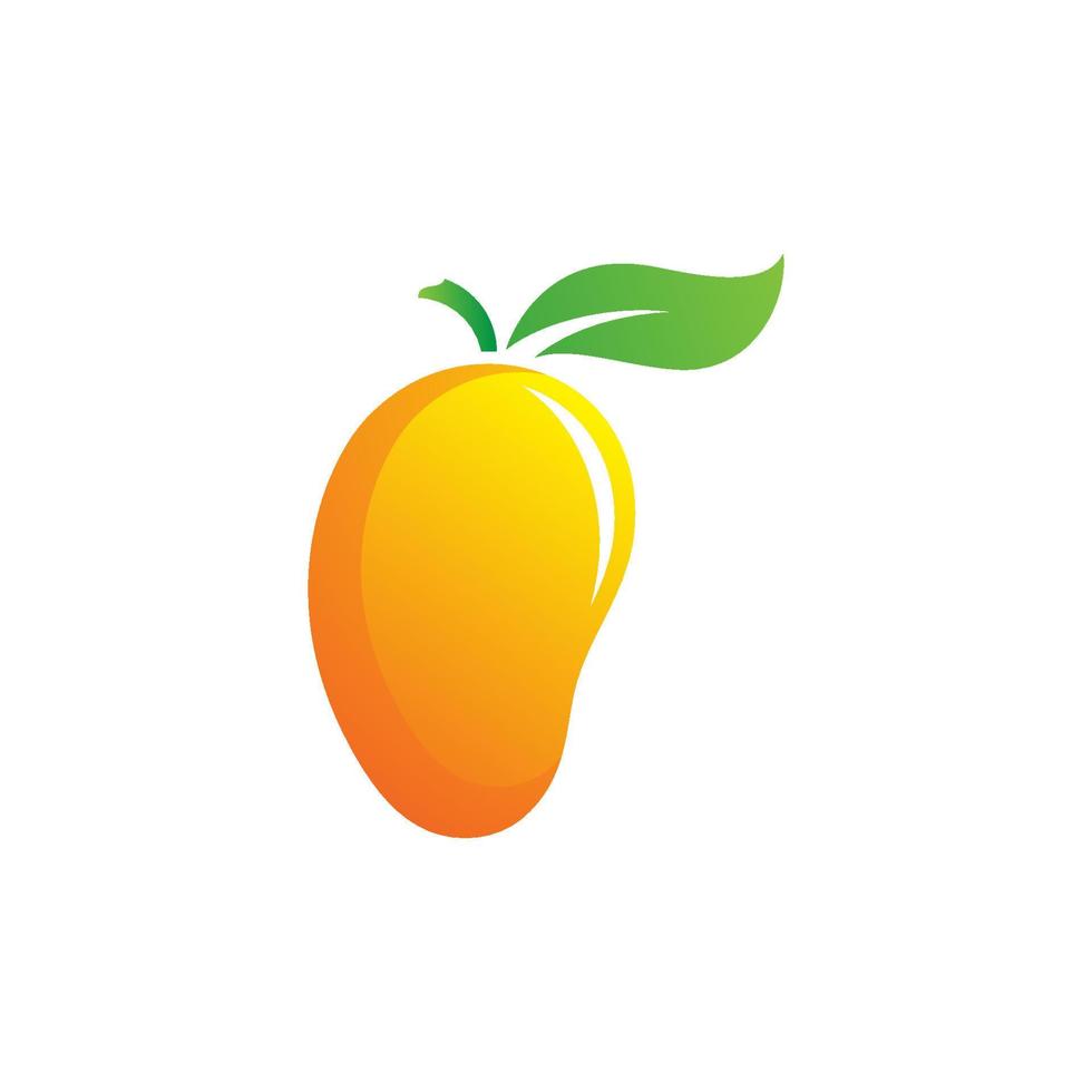 Diseño de ilustración de vector de icono de mango