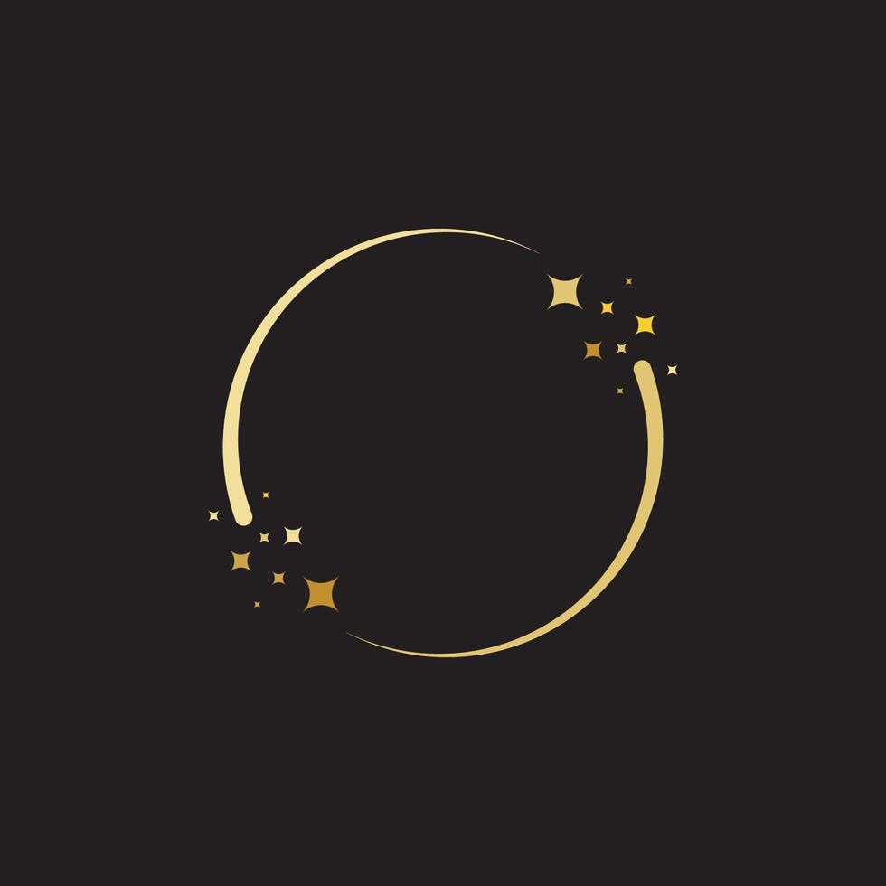 Circle star Vector icon design illustrat