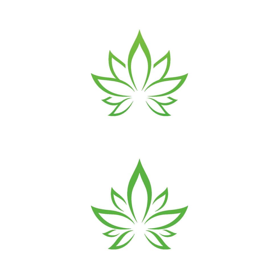 canabis marijuana sign symbol illustration vector
