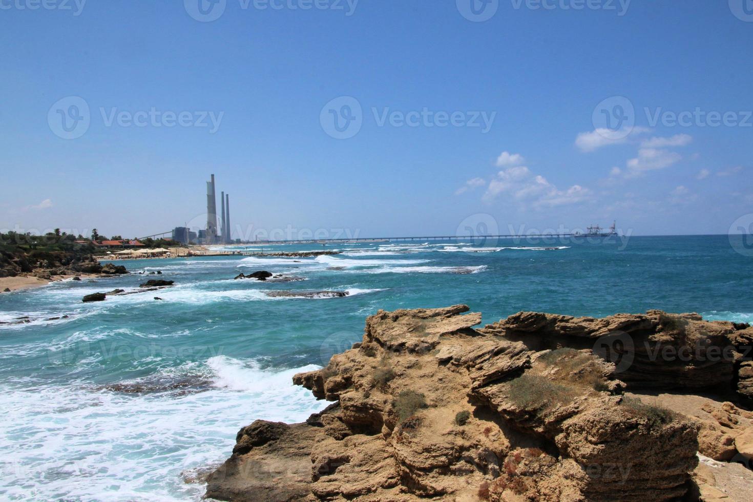 A view of Caeserea in Israel photo