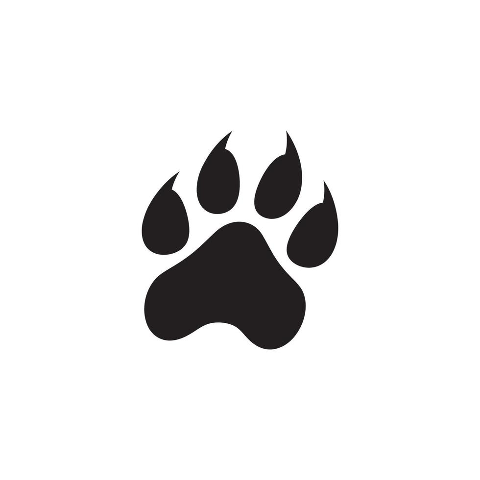 Paw Logo design vector illustration 13010845 Vector Art at Vecteezy